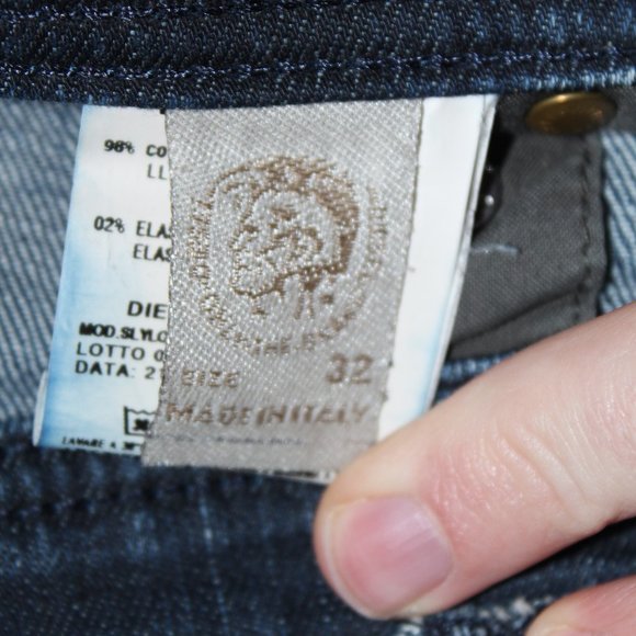 DIESEL Slylow Blue Jeans - Picture 8 of 8